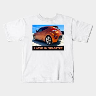 I Love My Veloster Kids T-Shirt